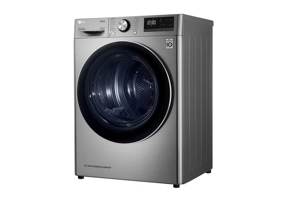 Sèche-linge à pompe à chaleur Dual Inverter™ de 9 kg avec Eco Hybrid™ et ThinQ™  Modèle : RH90V9PV8N