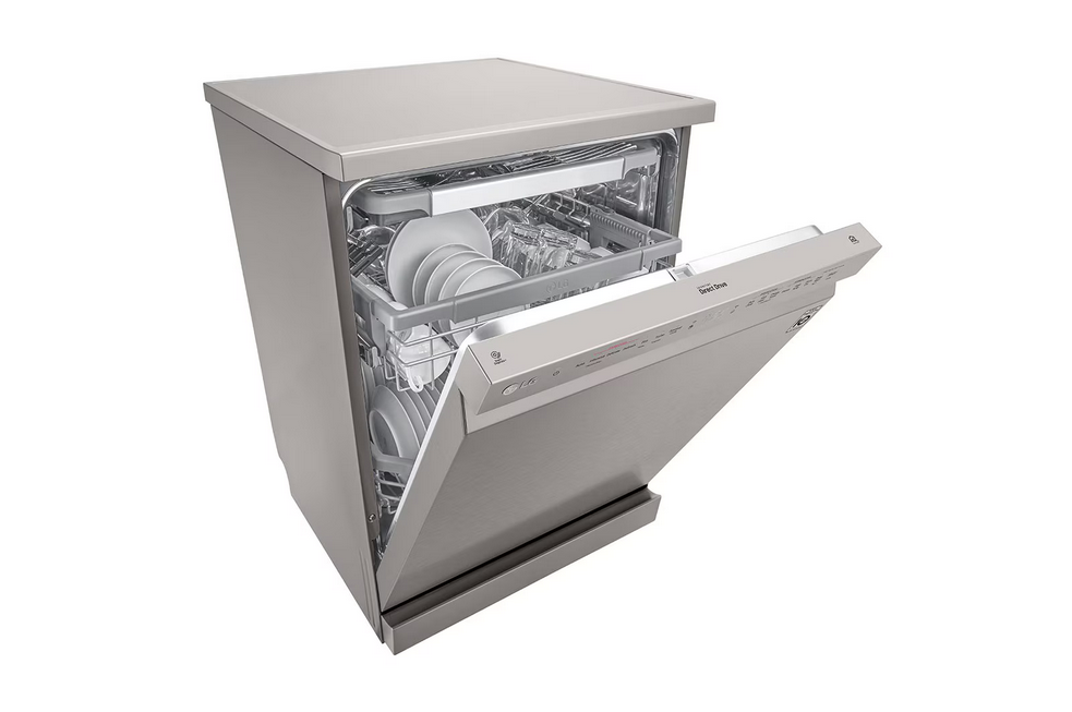 Lave-vaisselle LG DFB425FP de 14 couverts avec QuadWash™ et TrueSteam™ en finition inox