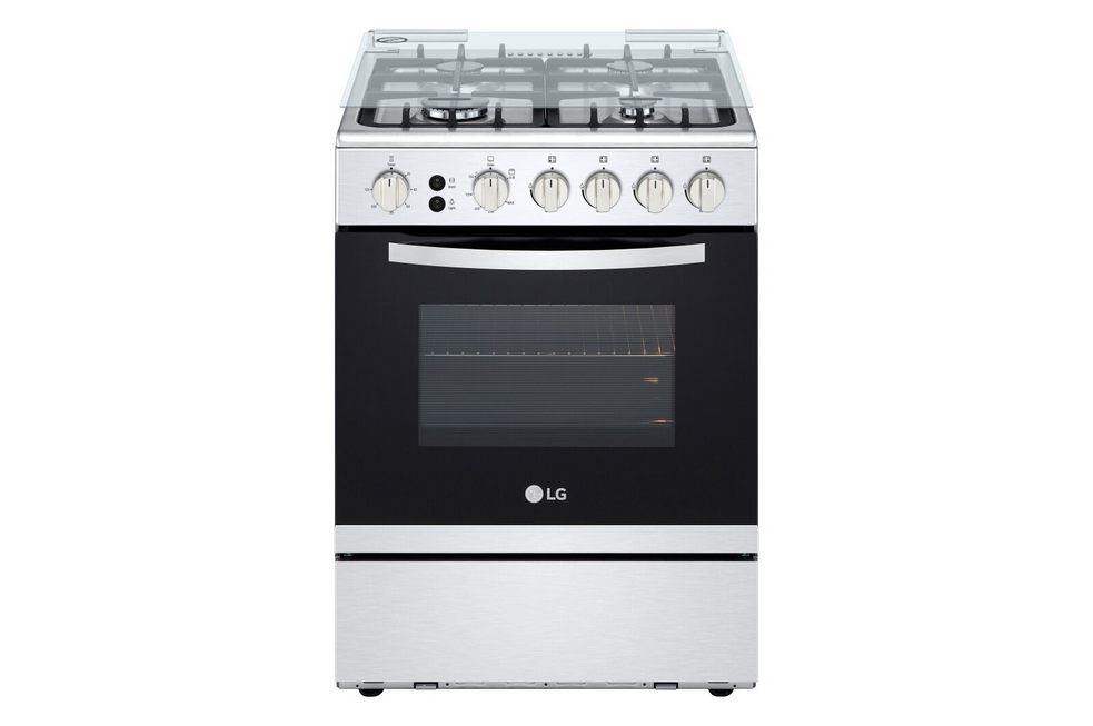 FA211RMA  Cuisinière à gaz 4 Feux 60 CM| Sécurité totale | Système de chauffage combiné | Rôtissoire