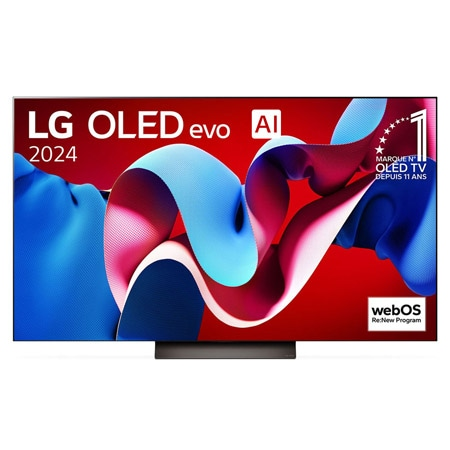 LG OLED77C46LA TV LG OLED evo AI C4 | 77 pouces (195 cm) | 2024 | Smart TV 4K UHD