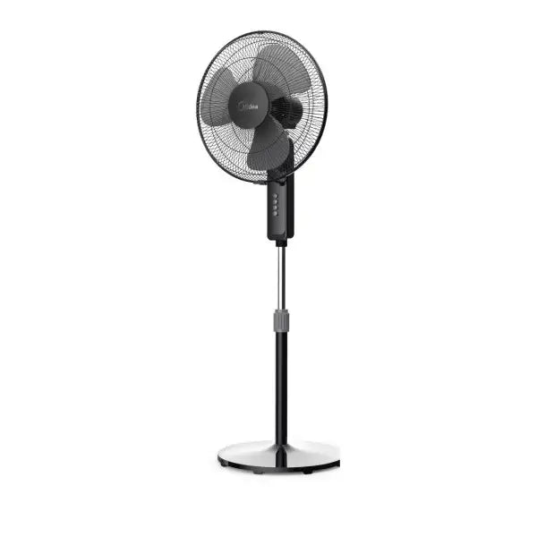 Ventilateur à pied télécommandé Midea 16″ 48 W Hauteur réglable 3 niveaux de vitesse 3 VENT_FS40-19K