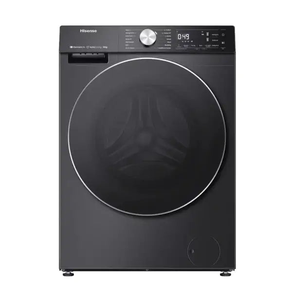 Machine à laver Automatique Hisense 8 kg Séchage 5 kg Ouverture frontale Séchage Rinçage WD3S8043BB