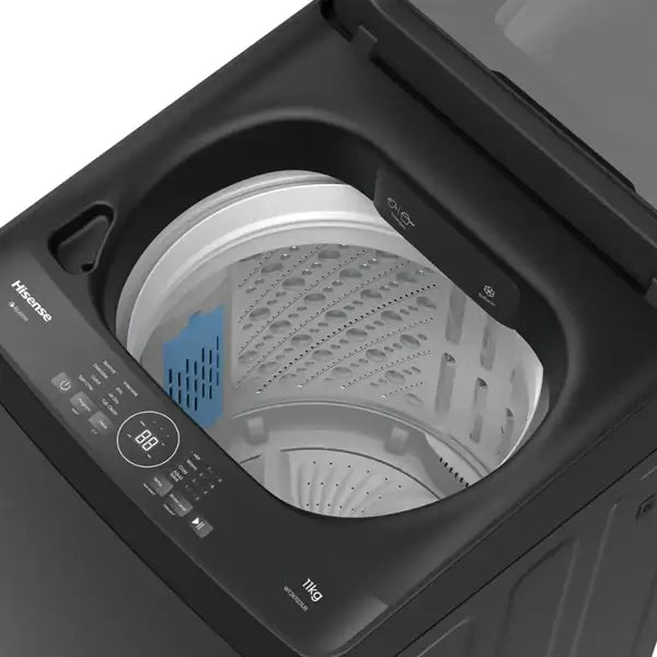 Machine à laver automatique Hisense 11 kg Puissance 715 W Ouverture par le haut Fonction WT3K1123UB — vue 2