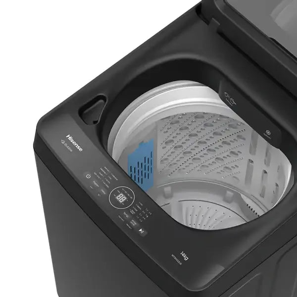 Machine à laver automatique Hisense 9 kg Puissance 550 W Fonction nettoyage à bulle WT3K9022UB — vue 2