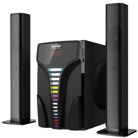 Alitop SP-5209 – Enceinte Bluetooth 45W avec USB & Carte SD | Son Puissant & Design Élégant