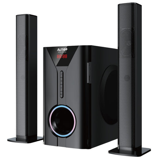 Vue avant de l’enceinte Bluetooth Alitop SP-2506