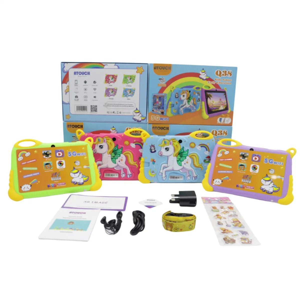 Tablette Éducative Enfant Atouch Q38 256Go | Prix CI– DJOKSTORE.CI