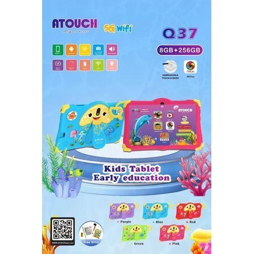 Atouch Tablette Educative ATOUCH-Q37 256Gb/8Gram Android 13 3G 4G Wifi