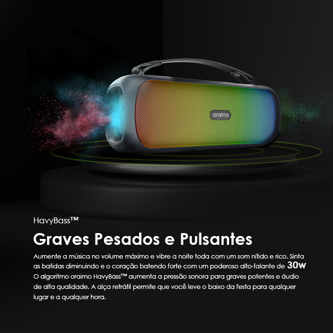 Oraimo OBS-75D en situation d'usage