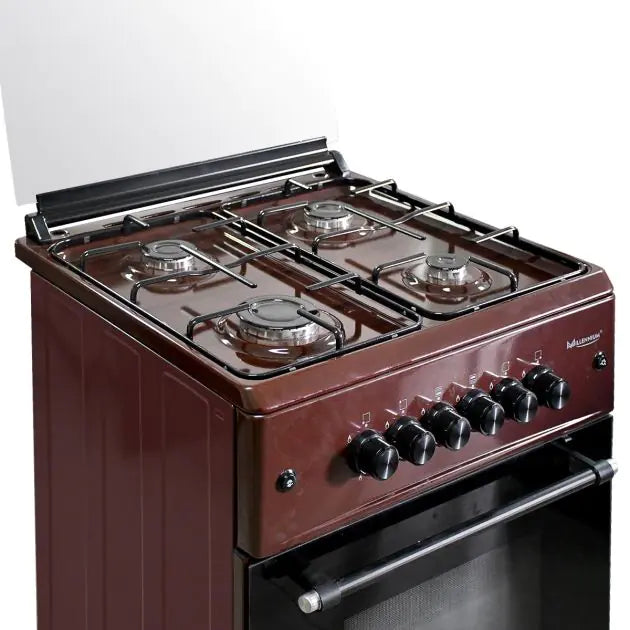 Cuisinière à Gaz - 4 foyers - MILLENNIUM-FSG606-BR