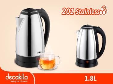 Bouilloire électrique inox 1,8 L Decakila KEKT031M