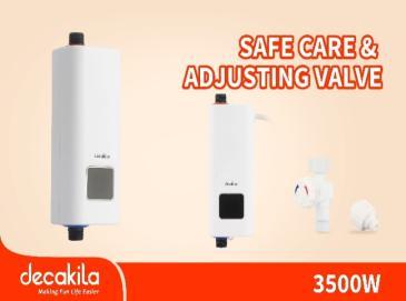Chauffe-eau électrique instantané 3500 W Decakila KEWH001W