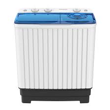 Machine à laver semi-automatique Nasco – 8KG – Essorage 5kg – Rinçage – Ouverture par le haut – NASTT-JS80