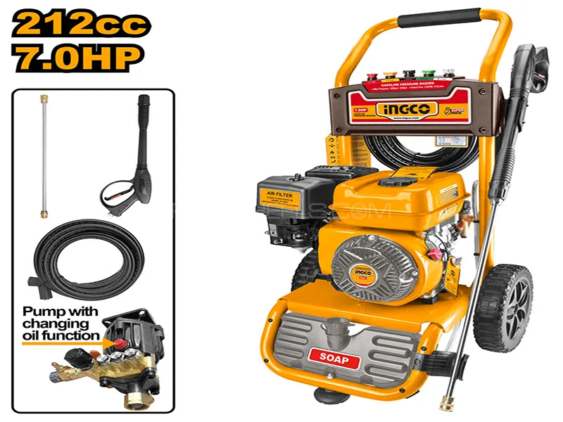 Nettoyeur à haute pression 7,0 HP- 212CC INGCO GHPW2103