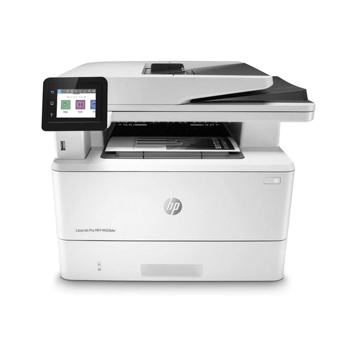 HP LaserJet Pro M428dw - Imprimante multifonction : impression, scan, copie (recto-verso ; noir ; A4 ; jusqu’à 38 ppm ; USB 2.0 + Gigabit Ethernet + Wi-Fi)