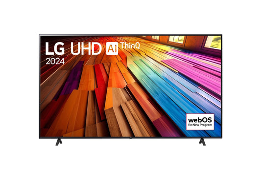 86UT80006LA  Smart TV  LG UHD UT80 4K, 86 pouces, Télécommande Magique IA HDR10 webOS24 2024