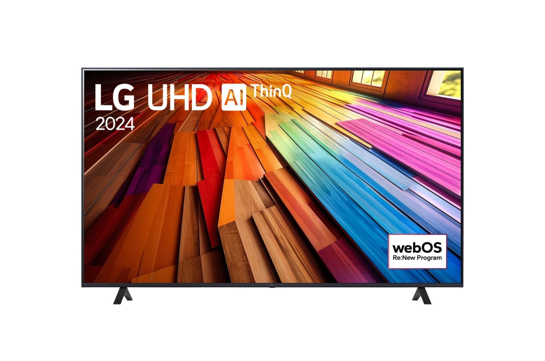 75UT80006LA Smart TV  LG UHD UT80 4K, 75 pouces, Télécommande Magique IA HDR10 webOS24 2024