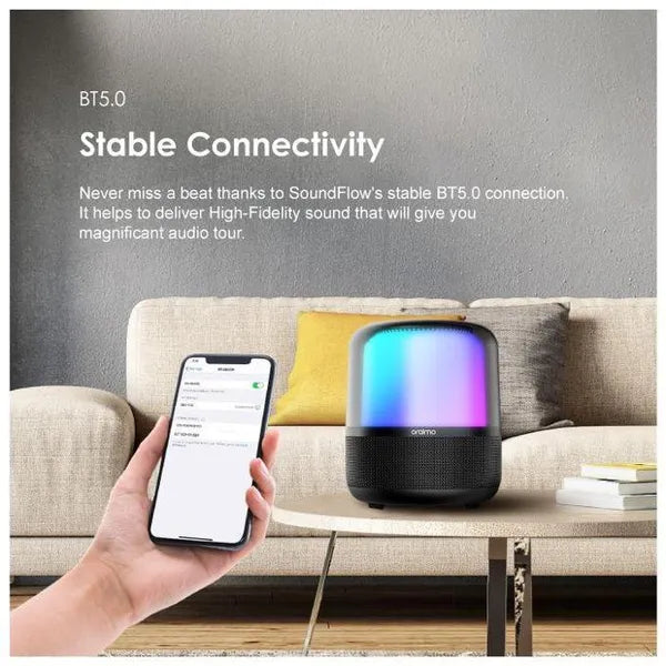 Oraimo OBS‑72D SoundFlow – Enceinte Bluetooth Immersive