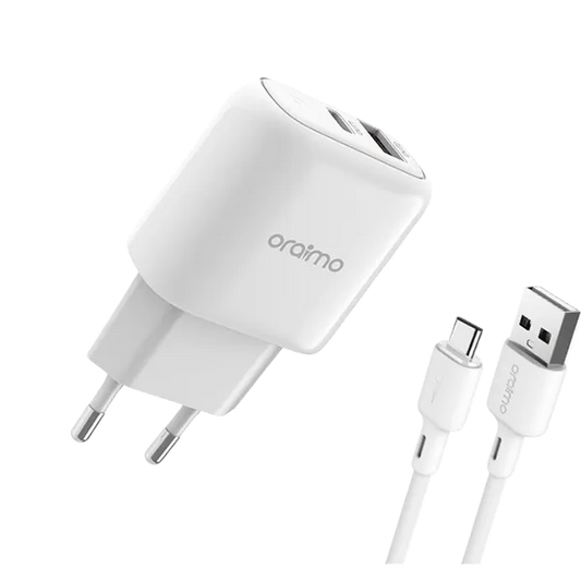 Chargeur USB Oraimo PowerCube 3 Pro OCW-E94D double port 18W