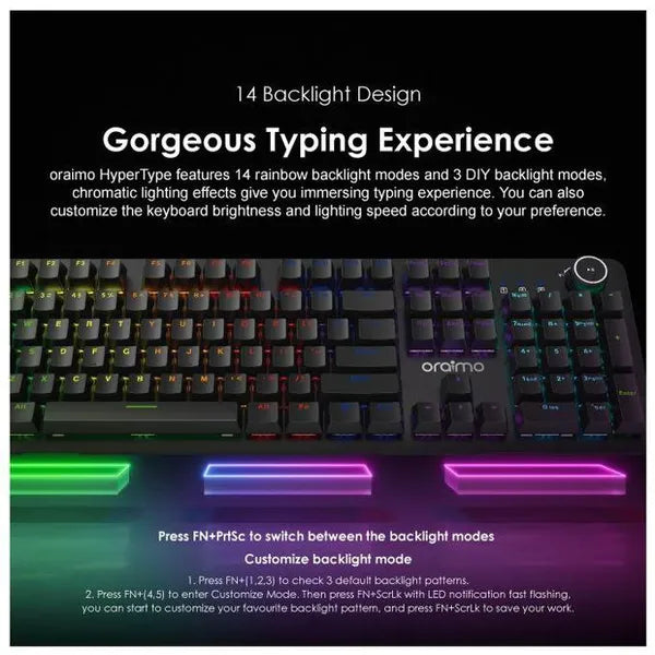 Clavier USB Oraimo OGG-MKD71 pour Windows et Mac