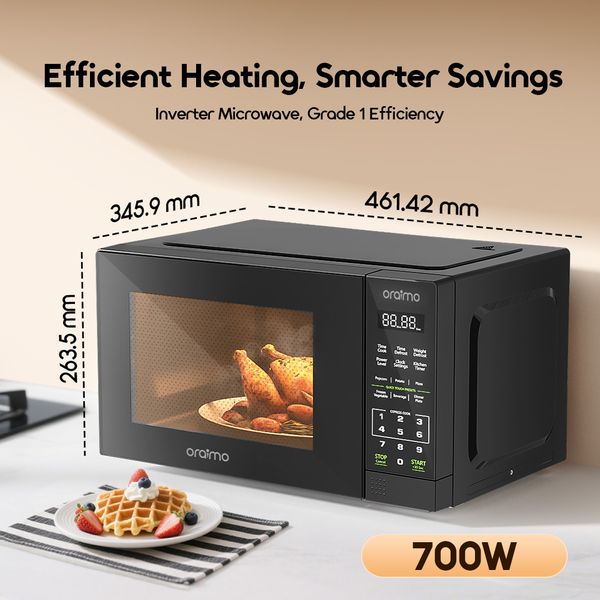 Oraimo InfiWave Lite - Four à Micro-ondes Silencieux OMO-521A