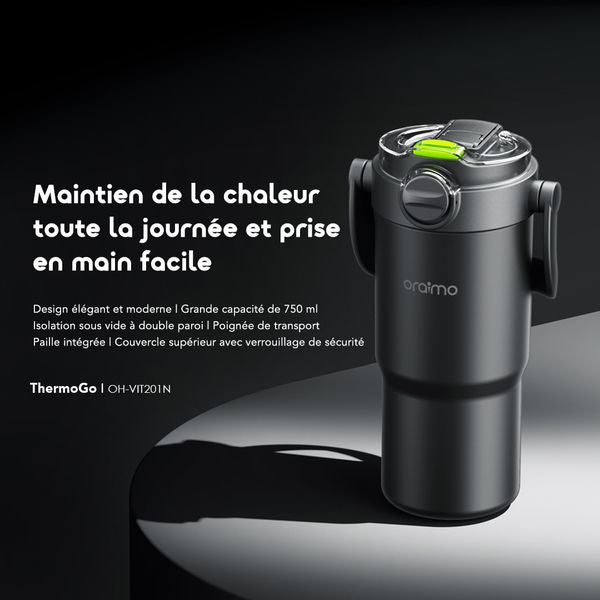 Oraimo ThermoGo – Thermos Isotherme Inox 750ml