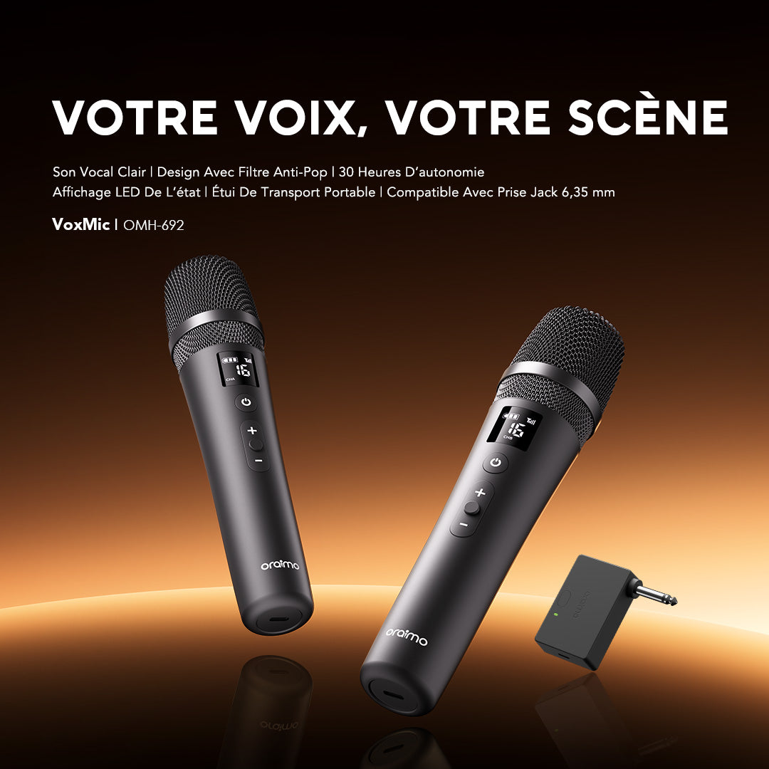 Oraimo OMH-692 vue de dos