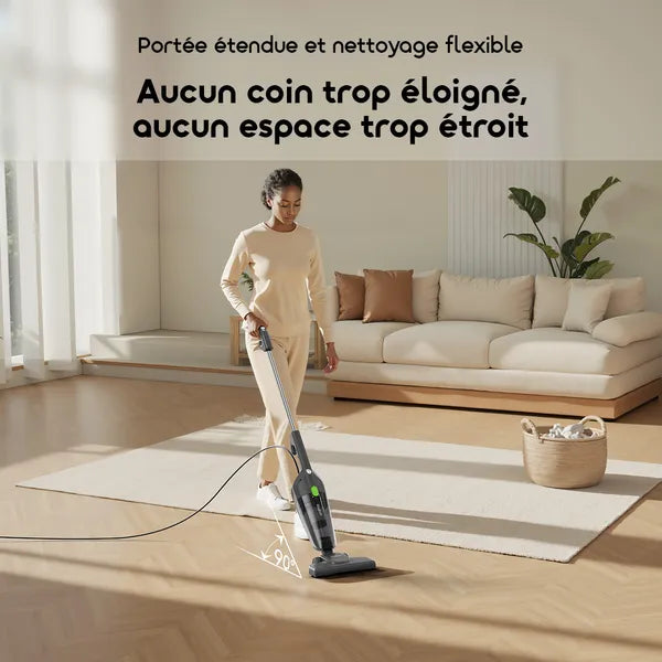 Aspirateur-balai filaire puissant Oraimo CordForce Flex