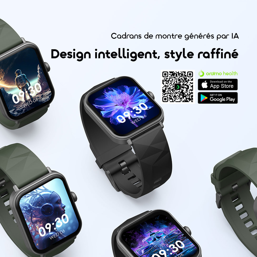 Oraimo Watch Nova 2 Lite OSW-814L, en situation