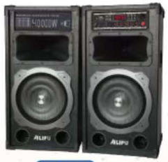 Alitop SP-9031 – Enceinte Bluetooth Double Woofer 12" x2 | Son Puissant 140W Stéréo
