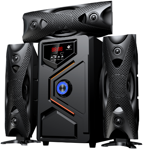 Alitop SP-6546 – Enceinte Bluetooth 60W avec USB & Carte SD | Son Puissant & Design Robuste