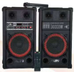 Alitop SP-9002 (YX-9002R) – Enceinte Bluetooth 100W Double Woofer 10" | Son Puissant et Immersif