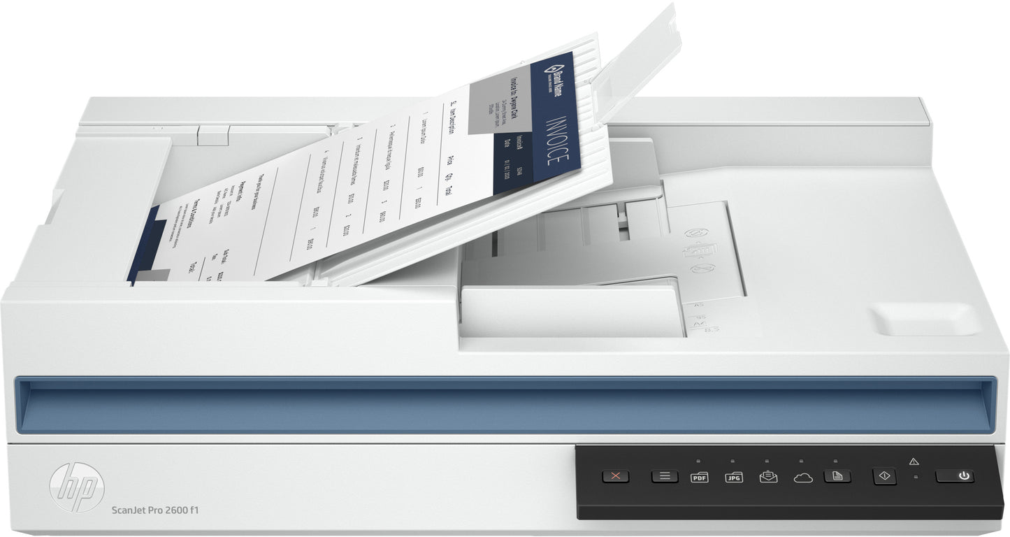 HP Scanjet Pro 3600 f1 Numériseur à plat et adf 1200 x 1200 DPI A4 Blanc