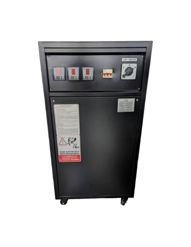 Stabilisateur ATLSM-3-45KVA Triphasé 45 kVA – 400V, Servomoteur, Régulation Automatique ±2 %, Protection Intégrée