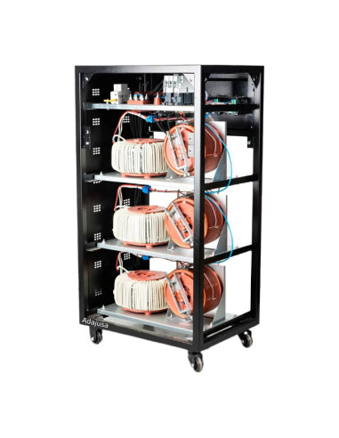 Stabilisateur ATLSM-3-45KVA Triphasé 45 kVA – 400V, Servomoteur, Régulation Automatique ±2 %, Protection Intégrée