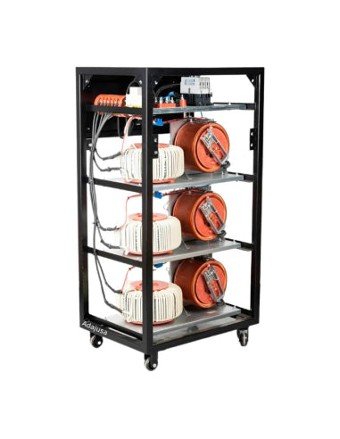 Stabilisateur ATLSM-3-45KVA Triphasé 45 kVA – 400V, Servomoteur, Régulation Automatique ±2 %, Protection Intégrée