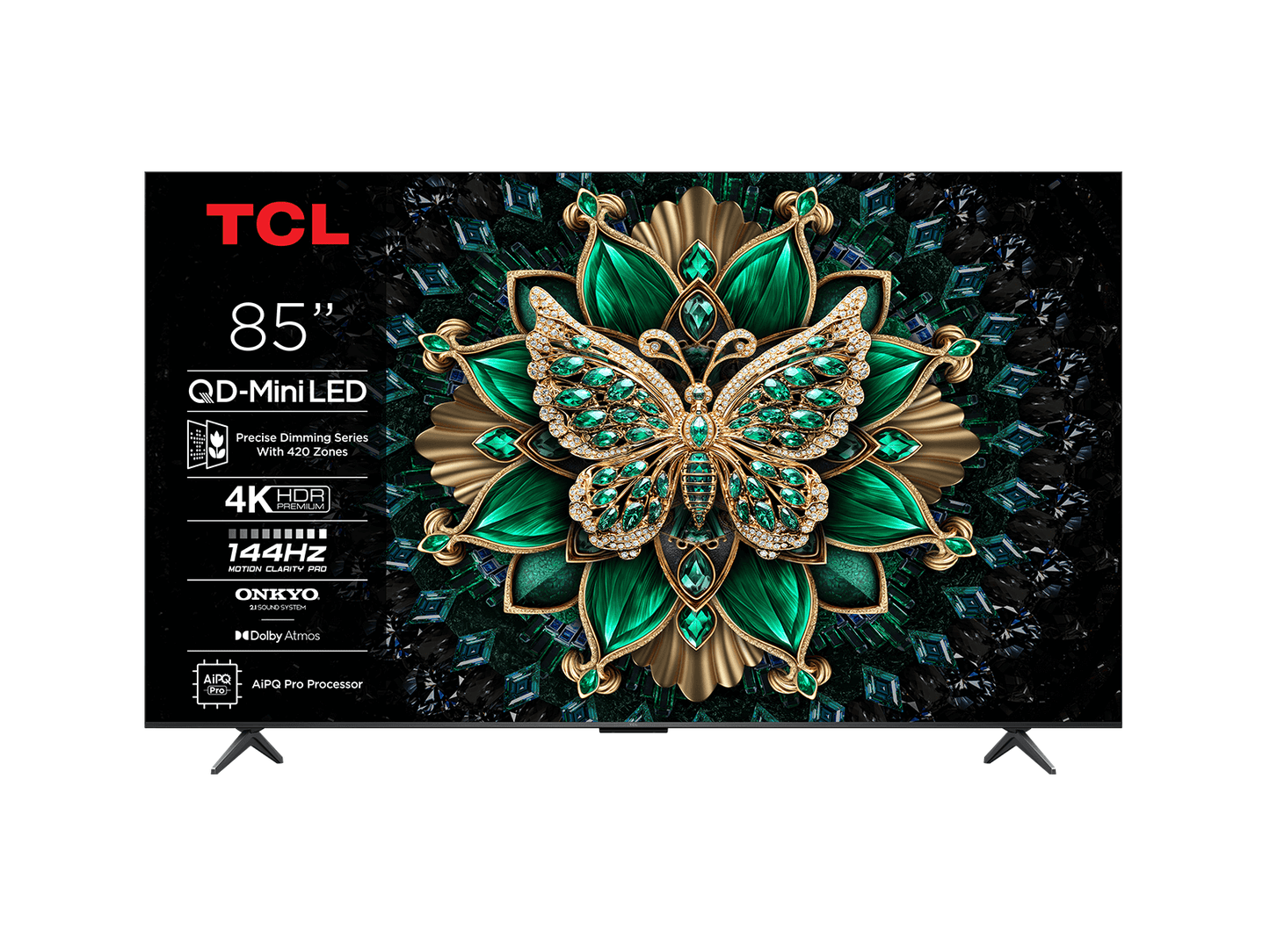 TV TCL 85C6K visuel officiel face