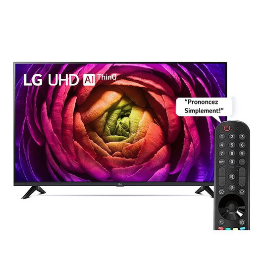 TV -SMART- LG - 50 Pouces - 50UR73006LA- 4K Upscaling - AI Sound (5.1ch)