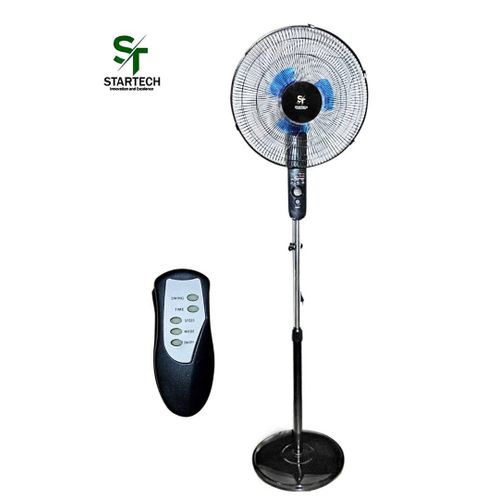 STARTECH Ventilateur A Pied Ultra Solide Avec Télécommande (STSF-1685R) - Noir