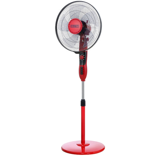 Solstar Ventilateur Sur Pieds FS1666H-RD SS - Rouge