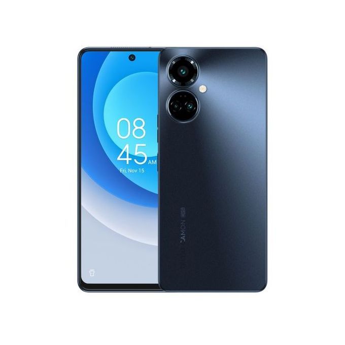 Tecno Camon 19 Pro – 8Go – 256Go - Quad Caméra 64Mpx / 48Mpx Selfie- 5000 MAH – Noir 5G