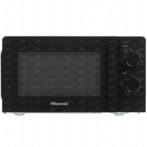 Micro-Onde Hisense  - Vitre En Verre-Noir – 6 Power Levels – 20L - Noir Matte