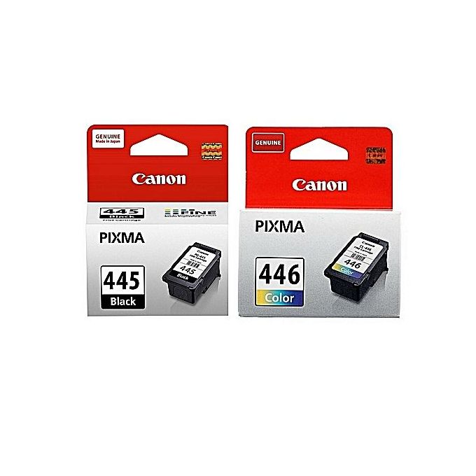 ENCRE CANON PIXMA 445 NOIR+446 COULEUR