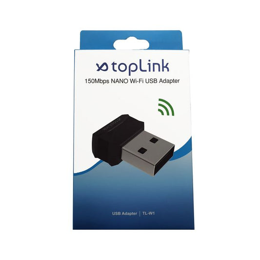 TOPLINK Clé Wifi TopLink - N150 - USB - Noir