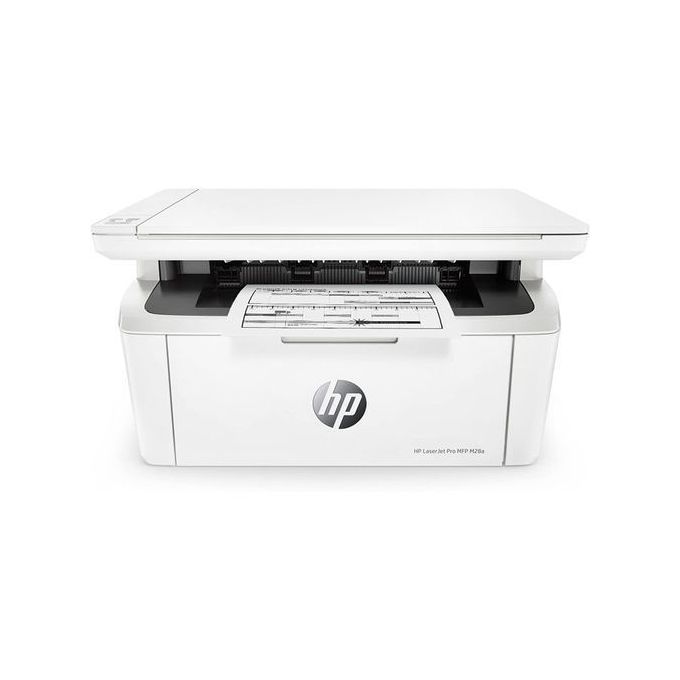 Hp LaserJet Pro MFP M28a- Imprimante Multifonction - Blanc