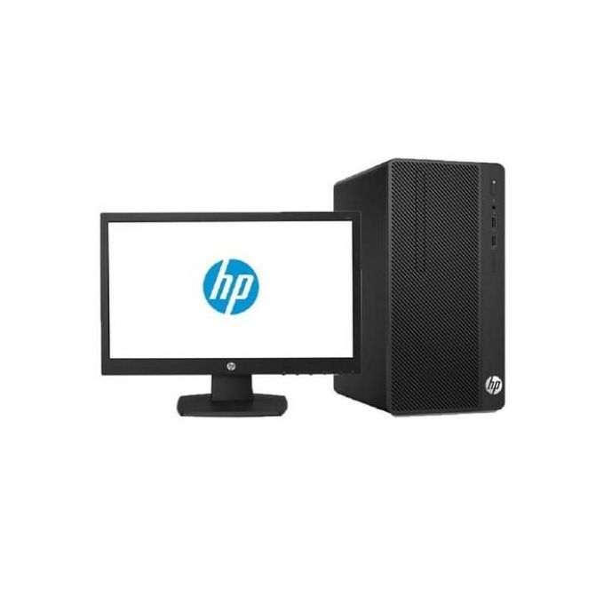 Hp Ordinateur De Bureau  - 21 Pouces - Dual Core 500 Gb HDD - 4 Gb RAM -FreeDos - Noir