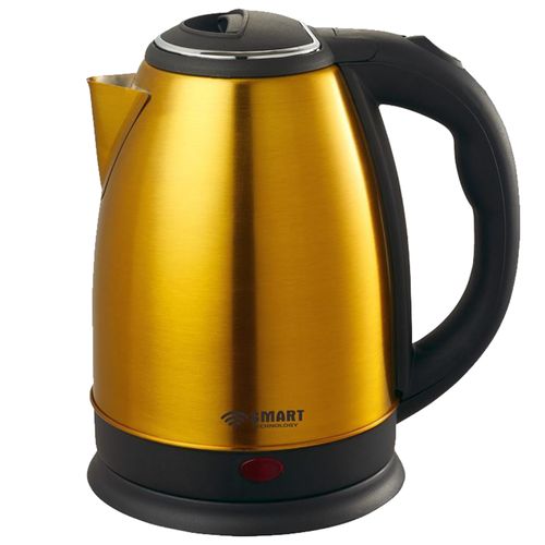 Bouilloire SMART TECHNOLOGY - STPE-249G - 1.8 Litres - Jaune Or/Noir Garantie 3 Mois