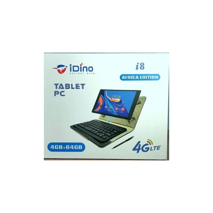 Idino Tablette Enfant Idino I8 - 8 Pouces - 4 GB/64 GB - Clavier Bluetooth Offert