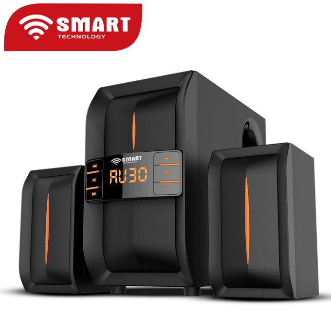 Système Audio SMART TECHNOLOGY Avec Haut-parleur Multimédia FM Radio / USB/SD Card/MP3 - STHB-9888M - Noir