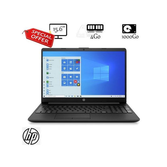 HP Notebook PC Dual Core 15,6'' / 4GB / 1000GB - Win 10 - Garantie 12 Mois
